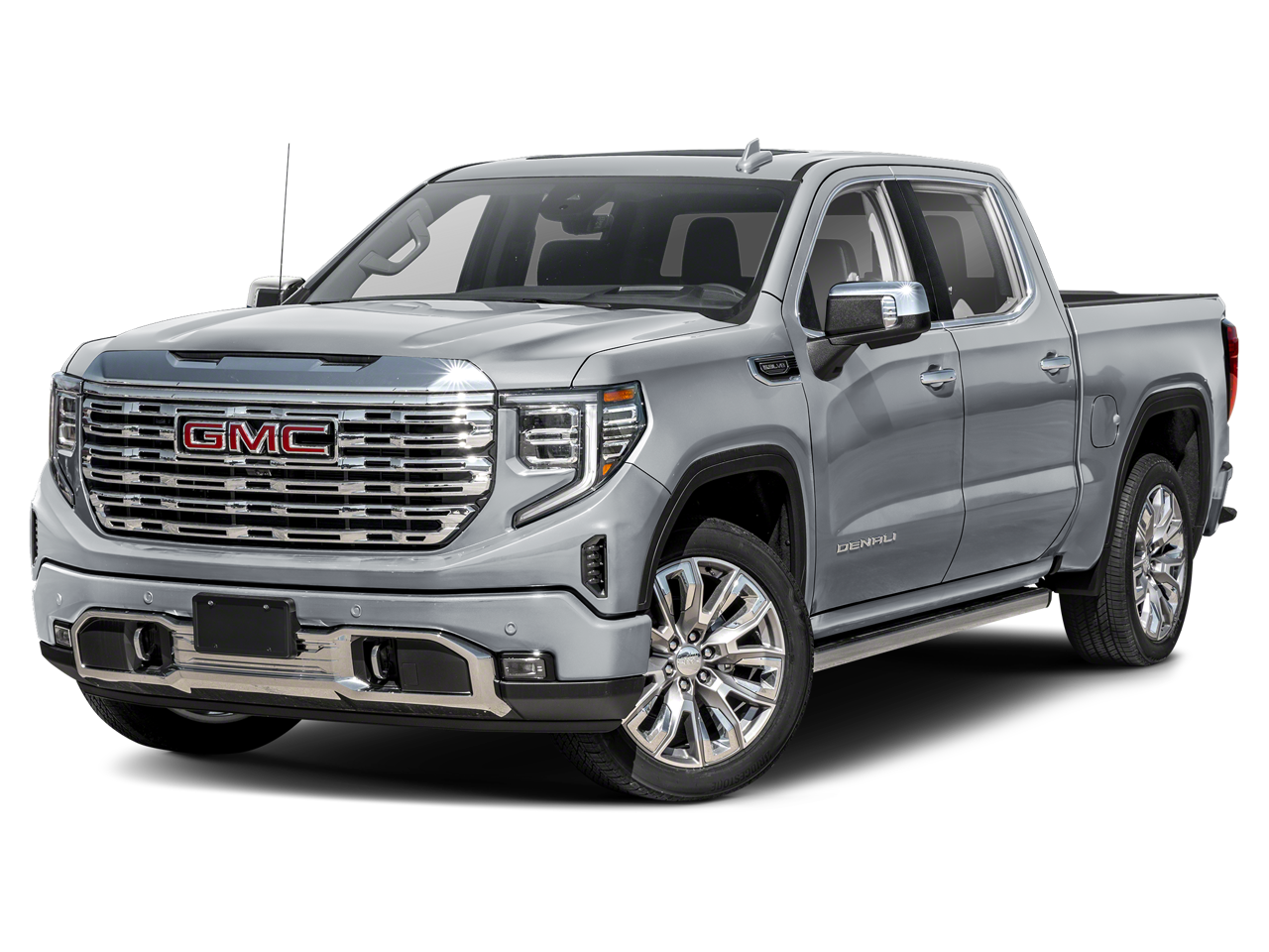 2026 GMC Sierra 1500 Denali in Onyx Black — front three-quarter view
