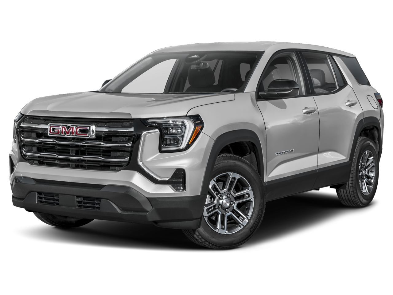 2027 GMC Terrain FWD Elevation in Rapids Metallic — front three-quarter view