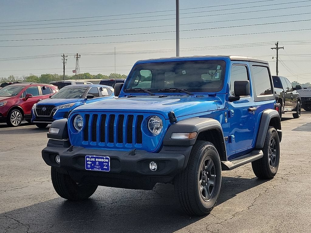 2023 Jeep Wrangler — side profile view