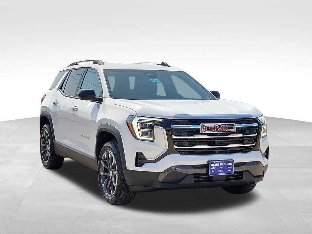 2027 GMC Terrain FWD Elevation in Summit White — front three-quarter view