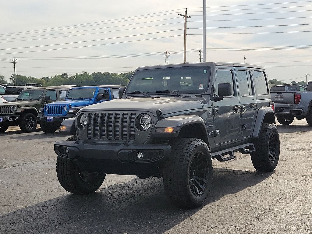 2020 Jeep Wrangler — side profile view